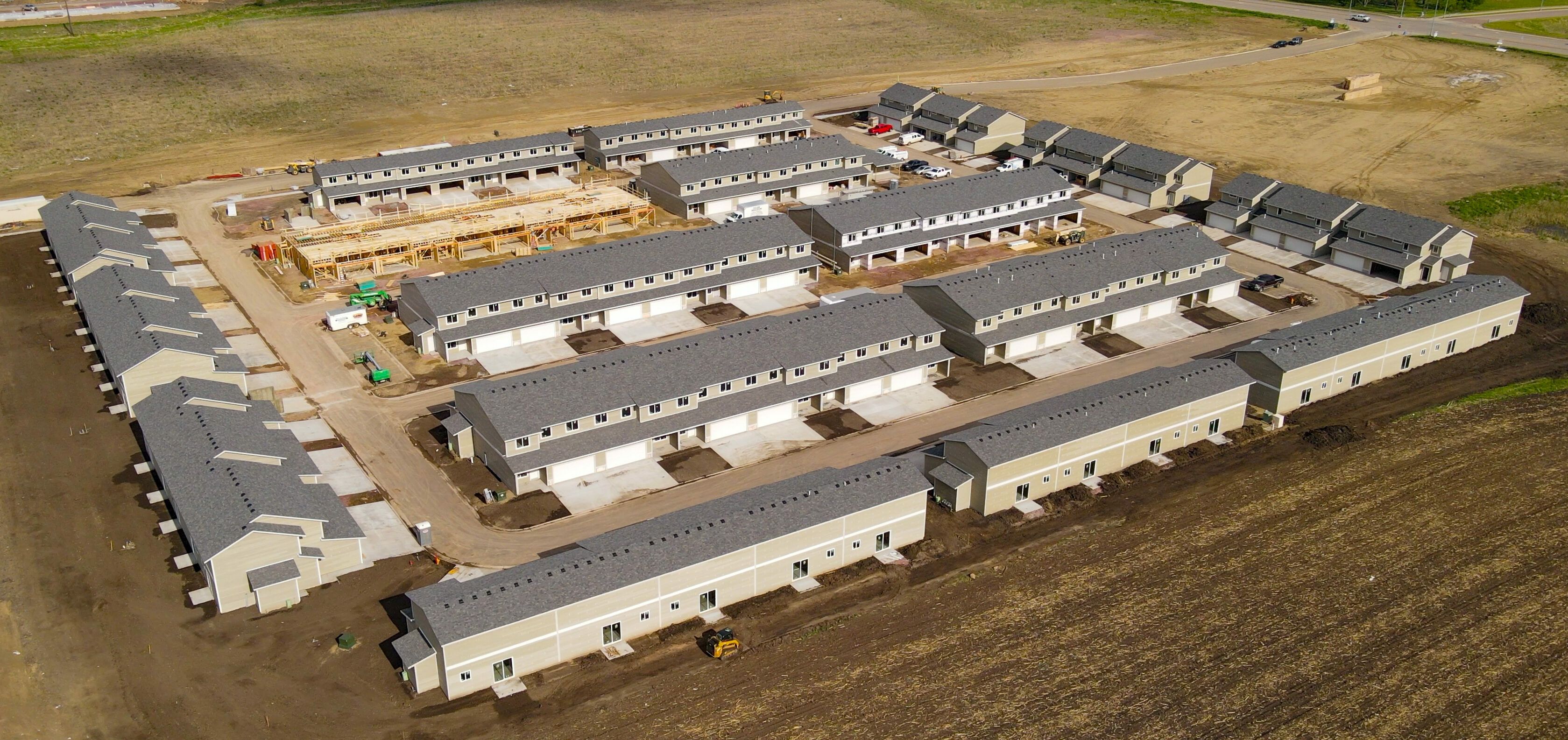 Empire Co. Commercial and Development The Slate Lease Living in south east Sioux Falls aerial image